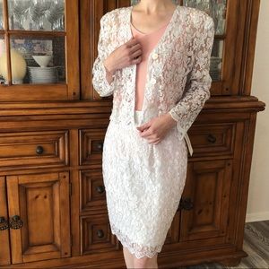 NWT Surya lace suit